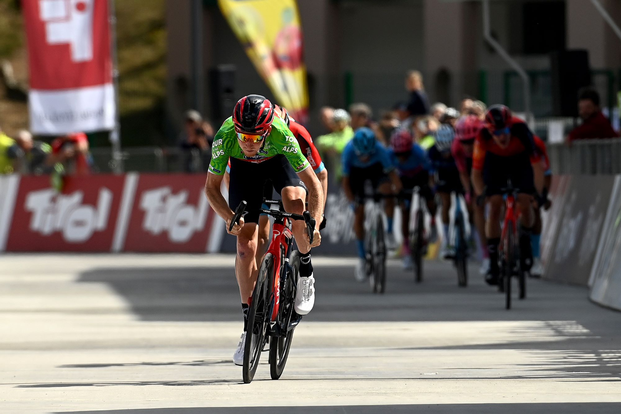 Tao Geoghegan Hart says Tour of the Alps twisty stage two finale was 'on the limit'