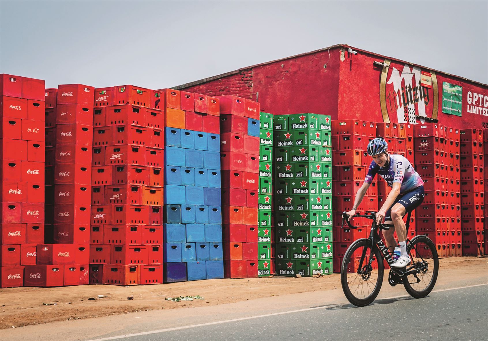 Chris Froome at the Tour du Rwanda